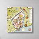 Search for east canvas prints Map