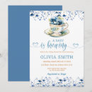Search for tea party baby boy shower invitations Vintage