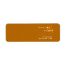 Search for eye return address labels Rustic