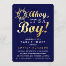 Search for ahoy invitations It's a boy