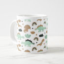 Search for cute green dinosaur mugs Children