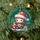 Search for robot christmas tree decorations Cute