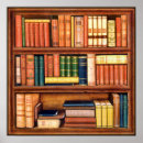 Search for bookshelf posters Bookworm