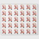 Search for drummer wrapping paper Santa
