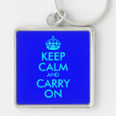 Search for keep calm and in key rings Crown