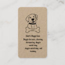 Search for dog bone business cards Animal care