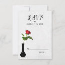 Search for single rsvp cards Rose