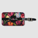 Search for vector luggage tags Floral