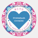 Search for pink kitchen stickers Baked with love