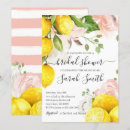 Search for pink lemonade bridal shower invitations Summer