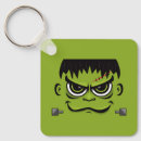 Search for cartoon monster key rings Frankenstein