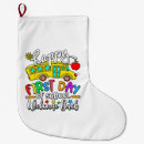 Search for teacher christmas stockings First