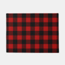 Search for checkered pattern doormats Plaid