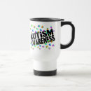 Search for autism travel mugs Awareness