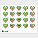 Search for green owl stickers Red