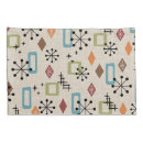 Search for retro atomic pattern pillowcases Mid century modern