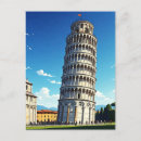Search for leaning postcards Pisa
