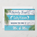 Search for turquoise engagement party invitations Tropical