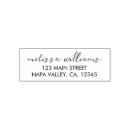Search for white rubber stamps Return address