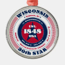 Search for wisconsin christmas tree decorations United states