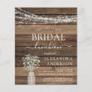 Search for rustic bridal luncheon invitations Budget