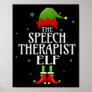Search for speech therapist posters Merry christmas