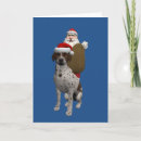 Search for irish setter christmas cards Santa