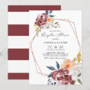 Search for geometric engagement party invitations Rustic