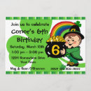 Search for leprechaun invitations Saint patricks day