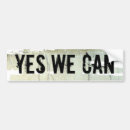Search for yes we can bumper stickers Elections