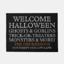 Search for vintage halloween doormats Typography