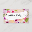 Search for healthy business cards Pink