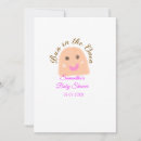 Search for dumpling baby shower invitations Bun in the oven