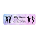 Search for dance party return address labels Purple