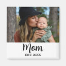 Search for mothers day magnets Black white