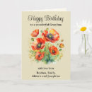 Search for pretty flower her birthday cards Poppy
