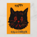 Search for vintage halloween cat postcards Cute