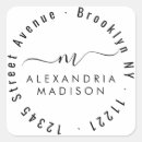 Search for square return address labels Stylish