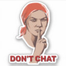 Search for vintage propaganda stickers Red