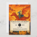 Search for red dragon birthday invitations Kids