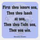 Search for gandhi stickers Motivational