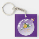 Search for decorated christmas tree square key rings Snow