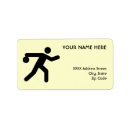 Search for bowling return address labels Ball