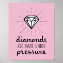Search for diamond posters Typography