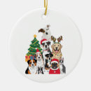 Search for breed christmas tree decorations Dog photo