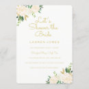 Search for classy bridal shower invitations Gold
