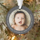 Search for new parents christmas tree decorations Baby's first christmas