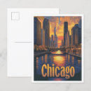 Search for chicago postcards Watercolor