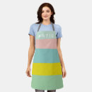 Search for color block aprons Stripes