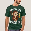 Search for monkey drinking tshirts Vintage